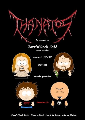 The Thanatos en concert au Jazz'n'Rock Café